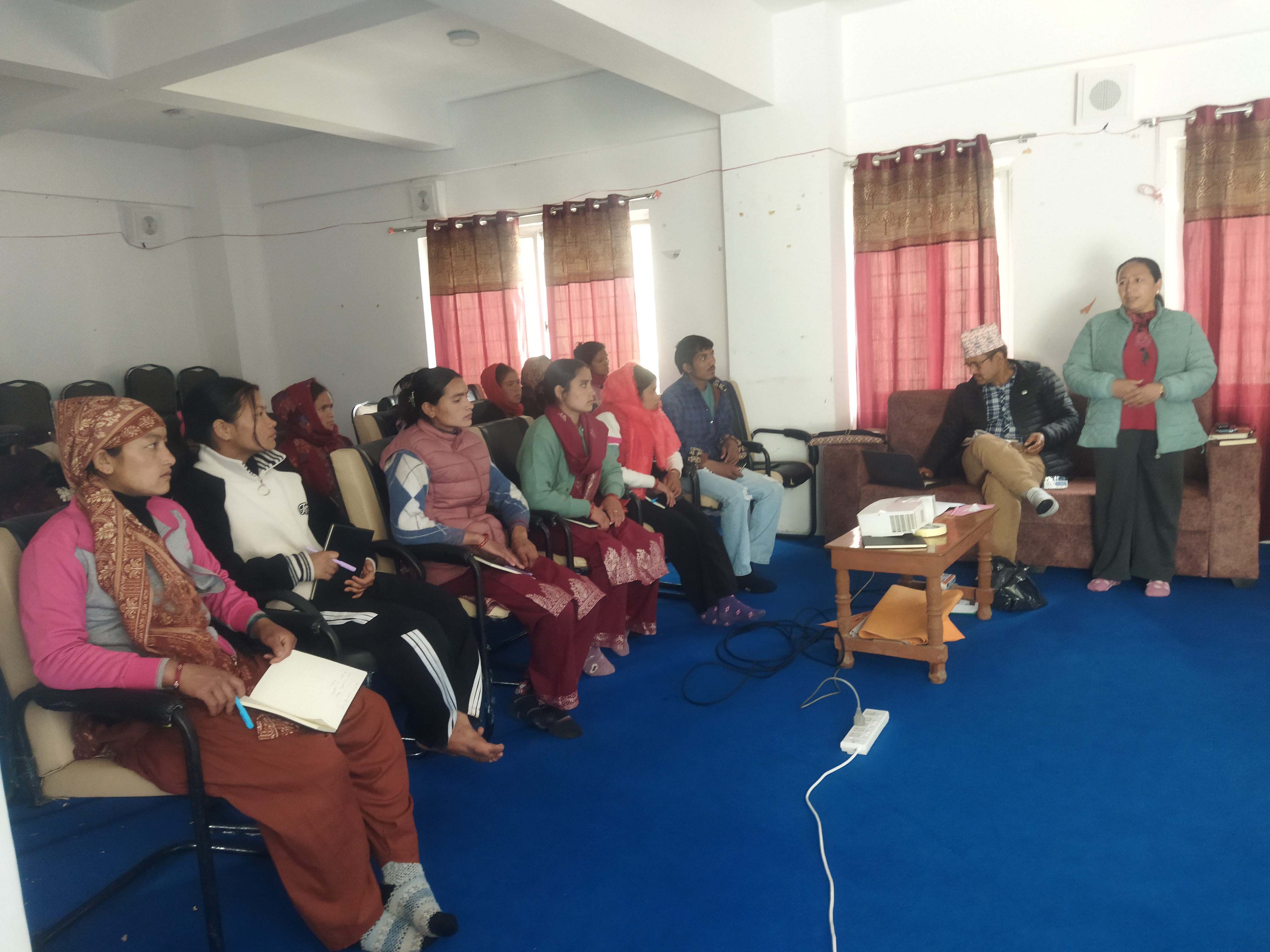 गौमुलमा जीवन उपयोगि तालिम सञ्चालन